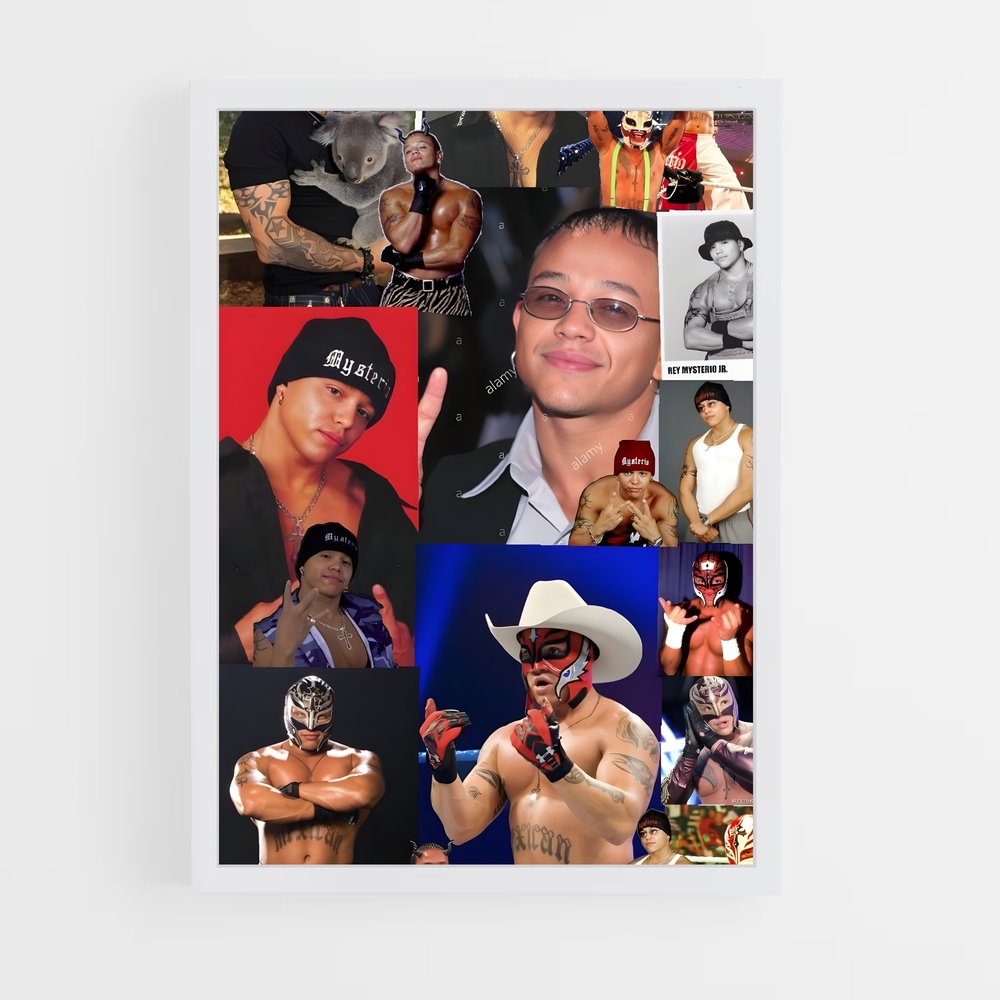 Poster Rey Mysterio en Action (vue 3)